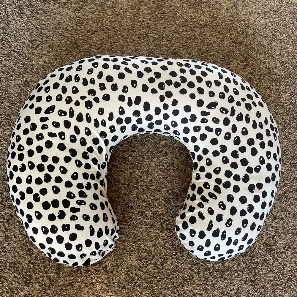 Boppy pillow with cover